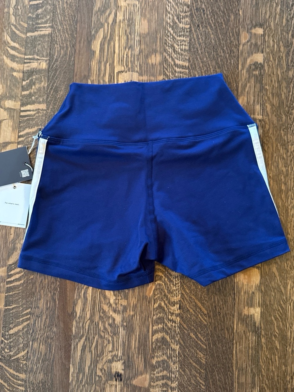 NWT SET Active Stripe Shorts in Firework- size xs - Picture 3 of 5